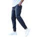 Men's Four-Season Tapered Trousers - Smart Casual Plaid Pants With Stretch Waist | Office To Weekend Versatility_mkmklike.com