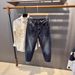 Men's Blue Slim Fit Jeans Trendy Fashionable And Versatile Casual Trousers Autumn New Arrival_mkmklike.com