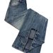 High-Waisted Slim Bootcut Jeans For Men – Stretch Flared Hem With Vintage Wash (S-3XL, Button Fly, Polyester Blend)_mkmklike.com
