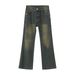 The New Denim Product Is Thin And Tall, And The Micro-speaker Is Wind-washed And Old Loose Jeans And Trousers For Men._mkmklike.com