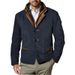 's New Spring And Autumn Cross-border Men's American Retro Michigan Work Jacket With A Turn-down Collar, Casual_mkmklike.com