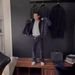 Cleanfit Black/Grey Vintage Washed Distressed Straight Leg Flared Jeans – 517 Retro Style & Versatile Fit_mkmklike.com