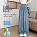 Women's Lyocell Tencel Jeans Summer Thin Loose Fit plus Size Straight Leg Wide Leg Pants for Curvy And Petite Figures_mkmklike.com