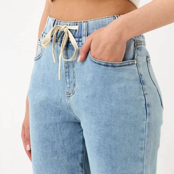Women's Clothing Stretch Denim Jeans – High Waist Straight Leg Pants ( Spring/Summer/Winter)_mkmklike.com