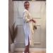 women's clothing retro literary style simple versatile fashion long skirt coat_mkmklike.com