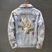 Chinese Style Trendy Brand Embroidered Denim For Men Spring New National Trend Printed Slim Fit Stretch Jacket Versatile_mkmklike.com
