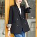 Women's Clothing Casual All-match Slim-fit Slim-fit Plaid Women's Work Suit_mkmklike.com