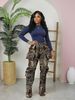 Women's Clothing Women's Straight Leg Camouflage Cargo Pants Cool Street Style Multi Pocket Loose Casual Denim Clothing For Ladies_mkmklike.com