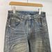 Women's Clothing Heavy Retro Dirty Dyed Distressed Jeans Men's Fashion Straight Slim Trousers_mkmklike.com