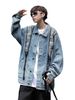 Loom Source Trendy Brand Retro Vintage Washed Turn-Down Collar Couple Jacket Men Europe And America_mkmklike.com