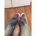BOY Ethnic Style Patchwork Denim Jeans For Men American Retro Loose Fit Versatile Cleanfit Draped Flared Pants_mkmklike.com