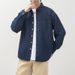 Retro Solid Color Pocket Long-sleeved Denim Shirt Men's And Women's Loose Tooling Cardigan_mkmklike.com