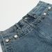 High Two-Piece Patchwork Jeans For Men Street Style Hip-Hop Loose Casual Cool Washed Straight Long Pants_mkmklike.com