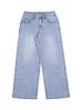 Women's Clothing Y2K Pocket Loose Casual Women's Jeans, Stylish And Loose Floor Length Wide Leg Jeans_mkmklike.com