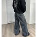 Unisex High Street Distressed Jeans Loose Straight Leg Trousers Dirty Wasteland Style Chinese Streetwear Brand Couple's Clothing_mkmklike.com
