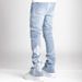 "Men's Slim Fit Stretch Denim Jeans - Classic Straight Leg, Mid Rise, Comfortable & Stylish For Casual Wear (Multiple Sizes 28-40)"_mkmklike.com