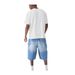 Men's Clothing Men's Denim Shorts Men's New Denim Shorts_mkmklike.com