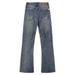 Men's Classic Straight Fit Washed Blue Jeans | Cleanfit High Street Style | Comfortable & Stylish Casual Pants_mkmklike.com