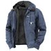 2025 New Cross-Border European And American Men's Casual Retro Hooded Zipper Trendy Versatile Jacket For Youth_mkmklike.com