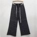 Vintage Washed Star Embroidered Ribbon Jeans | Loose Fit Wide Leg Denim Pants | Retro Boho Streetwear | High Waist Straight Leg Trousers_mkmklike.com
