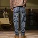 Cross-border Exclusive Ami Kaji Hip-hop Jeans Men's American Nostalgic Retro Multi-bag Tooling Tactical Pants Large Size Pants_mkmklike.com
