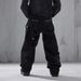 Men's Black Distressed Straight Leg Jeans – Streetwear Essential | Relaxed Fit & Edgy Style Relaxed Straight Fit_mkmklike.com