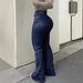 Women's Clothing High End High Waisted Flared Jeans Wide Leg Straight Pants Retro Style Spring Summer New 2026_mkmklike.com