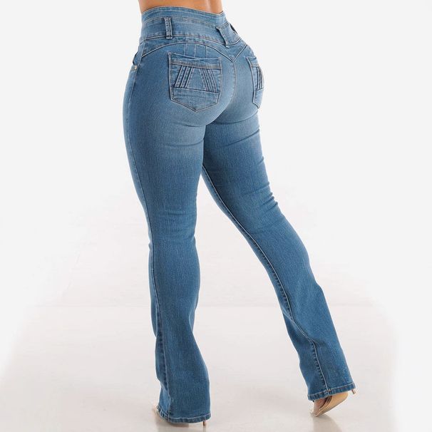 Women's Clothing Spring New Hip Stretch Jeans Women's Sexy Slim High Waist Micro-pants_mkmklike.com