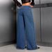 Women's Beaded Embellished Jeans Loose Fit Frayed Edges Available_mkmklike.com