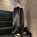 Men' Gradient Wide Leg Pant 2025 Spring And Autumn New Tyle Looe Autumn Traight Tube Handome Veratile Trendy_mkmklike.com