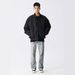 Men's Clothing High Street Retro Jeans Washed Distressed Yellow Mud Dyed Elastic Wide Leg Straight Pants_mkmklike.com