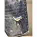 Men's Slim Fit Straight Leg Distressed Embroidered Denim Shorts American Style Washed Casual Sporty Versatile Trendy Five Point Pants_mkmklike.com