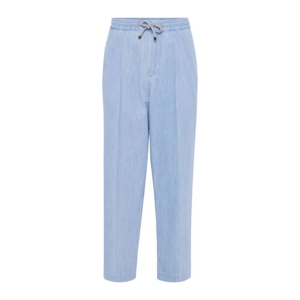Suitable For All Seasons BC Brand Same Style Charm Men's Casual Thin Jeans Comfortable Skin-friendly Versatile Bermuda Pure Cotton Long Pants_mkmklike.com