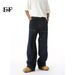 EF JEANS | 2025 Spring New American Simple Wind Deconstruction Washing Tooling Jeans Daily Leisure_mkmklike.com