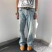 Vintage Washed Light Blue Relaxed Straight Leg Jeans For Men & Women – Cleanfit Style, Comfortable Cotton Denim_mkmklike.com