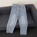 Men's Summer Thin Straight Leg Jeans Casual Trendy Sporty Washed Versatile Button Down Pants_mkmklike.com