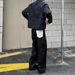 Maomao Gangshan High End Feel Straight Leg Loose Fit Curved Cut Raw Denim Jeans For Men Trendy And Cool Baggy Style_mkmklike.com