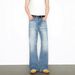 Men's Clothing Light Color Flared Jeans For Men Loose Fit Straight Leg High Street Trendy Brand Versatile Long Pants_mkmklike.com