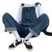 High-waisted Cropped Jeans For Women, Fashionable Buttoned Design, New Style, Harajuku Trendy Suspender Jeans, Wholesale_mkmklike.com