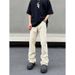 Nordmann Jeans Men American High Street Vibe Style Autumn Winter Trendy Loose Straight Versatile Casual Pants_mkmklike.com