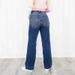 Women's Clothing Spring New Blue Washed Straight Temperament Jeans Women's Wear_mkmklike.com