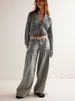 New Drop-Waist Wide-Leg Lotus Jeans – Crinkle Denim Pants (Dark Blue, Light Blue, Gray, Black, Green, Pink) – Sizes S-3XL_mkmklike.com
