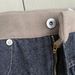 Unisex Black Denim Jeans Wool-Blend With Reverse Pocket & Retro Bootcut_mkmklike.com