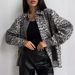 Women's Clothing style leopard print denim jacket _mkmklike.com