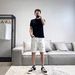 Men's Slim Fit Embroidered White Denim Casual Pants Tapered Leg Midweight Polyester Trendy Streetwear Jeans_mkmklike.com