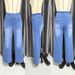 Women's High-Waisted Flared Jeans - Vintage Washed Denim Pants With Wide Leg & Comfort Fit (Black, Gray, Navy, Light Blue, Medium Blue)_mkmklike.com