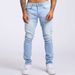 Slim Fit Stretch Denim Jeans For Men - Comfortable Skinny Fit Tapered Leg Pants For Casual & Everyday Wear_mkmklike.com