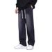 Men's Classic Black Straight Leg Jeans – Relaxed Fit Cotton Denim Pants For Casual Wear (Sizes S-3XL)_mkmklike.com