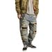 American Heavy Retro Jeans Men's Loose Straight Cone High Street Trend Old Ripped Pants Men's Autumn And Winter_mkmklike.com