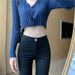 European And American Style 5-color Light Dark Blue, Black Butt-lifting Skinny Jeans Women, High Elasticity, Slimming,_mkmklike.com
